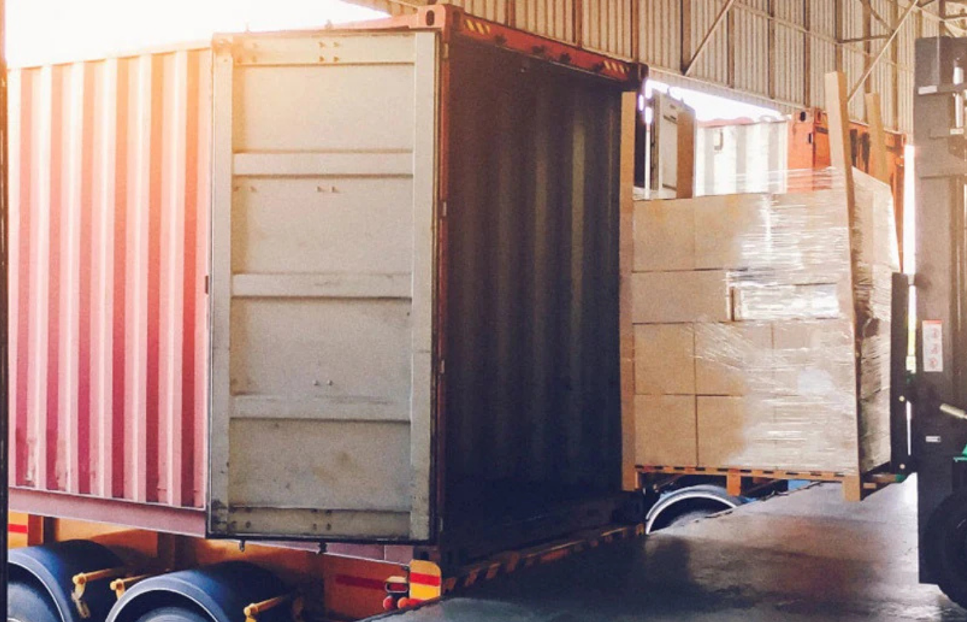 Auto parts ready for export